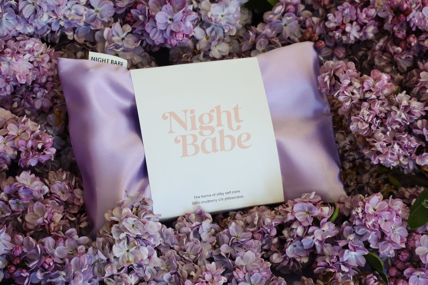 Lavender - Mulberry Silk Pillowcase