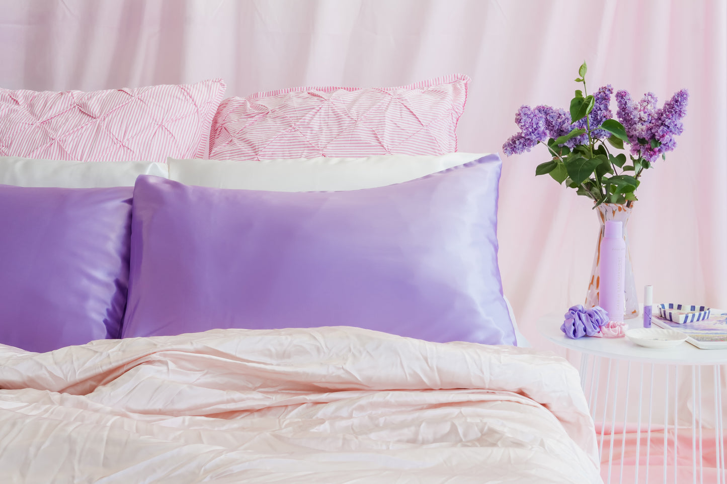 Lavender - Mulberry Silk Pillowcase