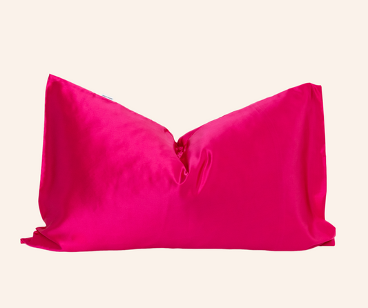 Hot Pink - Mulberry Silk Pillowcase